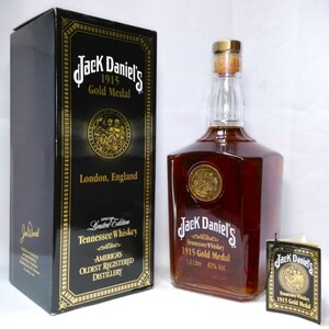 【全国送料無料】Jack Daniel's 1915 Gold Medal London,England SPECIAL Limited Edition Tennessee Whiskey【ジャックダニエル】