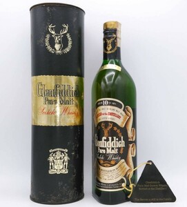 【全国送料無料】特級 Glenfiddich over 10years old Pure Malt Scotch Whisky　43度　760ml【グレンフィディック 10年】