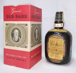 【全国送料無料】雑酒 特級 Grand Old Parr REAL ANTIQUE AND RARE OLD Scotch Whisky　エキス分0.1度以上　43度　760ml