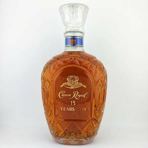 【全国送料無料】Crown Royal 15years old CANADIAN WHISKY　約40度　約750ml【 クラウンローヤル15年　クラウンロイヤル15年 】