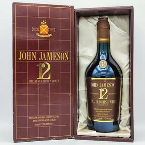 [ nationwide free shipping ] Special class JOHN JAMESON 12years old SPECIAL OLD IRISH WHISKEY 43 times 750ml[ John jemson12 year ]