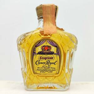 【全国送料無料】Seagram's Crown Royal Fine De Luxe Canadian Whisky 1965　40度　1/10PINT=約47ml【クラウンローヤル カナディアン】