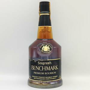 【全国送料無料】特級 Seagram's BENCHMARK 6years old PREMIUM BOURBON INTEGRITY-TRADITION CRAFTMANSIP 43度 760ml【ベンチマーク 6年】