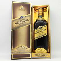 【全国送料無料】Johnnie Walker GOLD LABEL 15years old Scotch Whisky　43度　750ml【ジョニーウォーカー ゴールドラベル15年】_画像1