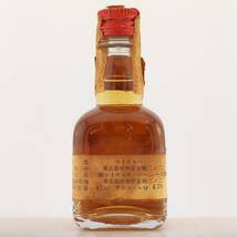 【全国送料無料】特級 HOUSE OF LORDS THE ORIGINAL BLENDED SCOTCH WHISKY　47度　47ml【ハウス オブ ローズ スコッチ ウイスキー】_画像4