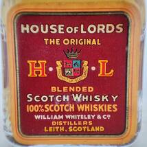 【全国送料無料】特級 HOUSE OF LORDS THE ORIGINAL BLENDED SCOTCH WHISKY　47度　47ml【ハウス オブ ローズ スコッチ ウイスキー】_画像10