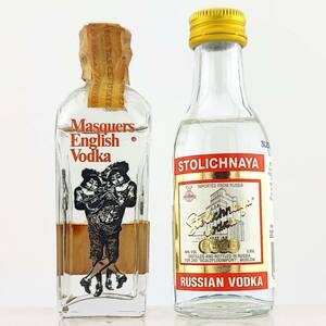 Masquers English Vodka STOLICHNAYA RUSSIAN VODKA -тактный lichinaya водка 