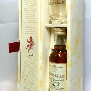 【全国送料無料】The MACALLAN 12years old Single Highland Malt Scotch Whisky　43度 50ｍl【ザ マッカラン 12年 ショットグラスセット】