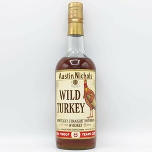 【全国送料無料】特級 WILD TURKEY 8years old KENTUCKY STRAIGHT BOURBON WHISKEY　50.5度　750ml【ワイルドターキー 8年】