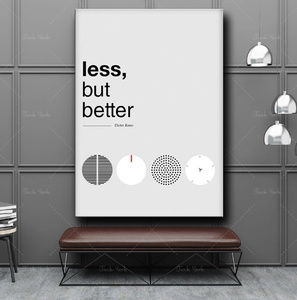 G41 ディーター・ラムス Dieter Rams ミッドセンチュリー モダン キャンバスアートポスター 50×70cm イラスト海外製 枠なし 