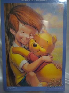 未開封品　くまのプーさん　１０００ピース　ジグソーパズル　ベストフレンドシリーズ　廃盤　　　　　クリストファーロビン＆プー　Disney