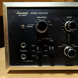 SANSUI プリメインアンプAU-9500 完動品