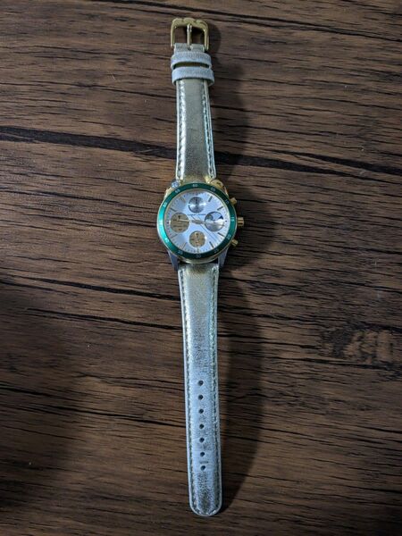 ツモリチサト　 腕時計　ビッグキャット　革ベルト　TSUMORI CHISATO　電池切れ