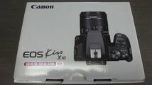 ★新品★　送料無料 キャノン　Canon EOS Kiss X10　デジタル一眼レフカメラ　標準ズームキット 黒 ブラック_画像2