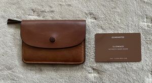【レザー財布】コンパクトウォレット(スロウ)SLOW ingrasat mini wallet