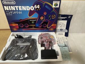 ★動作確認のみ　新品同様　超美品　任天堂　ニンテンドウ64 NINTENDO64 ニンテンドー64 任天堂 Nintendo　NUS-001　希少　送料無料★