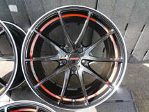 RAYS VOLK RACING G25 19×9.5J＋42 5H 114.3 カラーCB FACE-3 鍛造 FORGED 4本セット 中古品_画像3