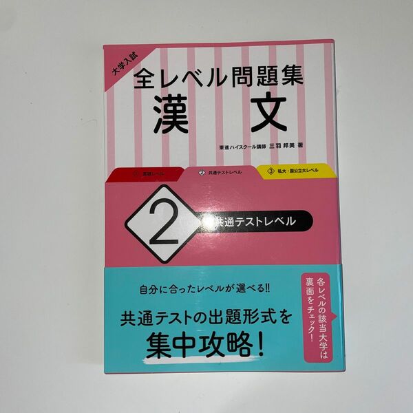 大学入試全レベル問題集漢文　２ 三羽邦美／著 （978-4-01-034984-7）