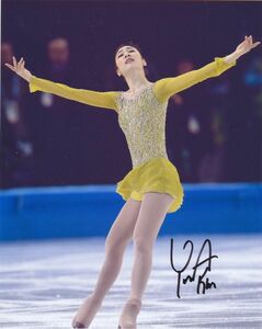 Yuna Kim キム・ヨナ★直筆サイン写真★証明書COA◆6930