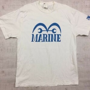 ワンピース ONE PIECE アニメ 尾田栄一郎 海軍本部 エンブレム マーク 半袖ロゴTシャツ メンズ コットン100% XL 白の画像1