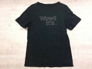 セオリー theory ドメスティック モード トップス 半袖Tシャツ カットソー レディース 黒