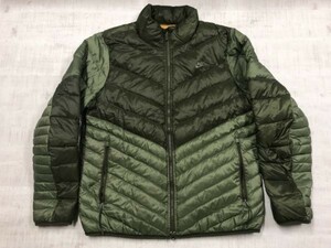 ナイキ NIKE スポーツ ストリート ハイテク ダウンジャケット メンズ XL カーキ ポリエステル100% ダウン85% フェザー15%