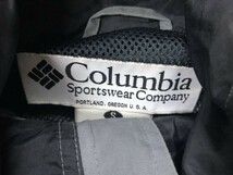 コロンビア Columbia レトロ アウトドア スポーツ テック マウンテンパーカー ジャケット メンズ ポリエステル100% 裏地メッシュ S グレー_画像2