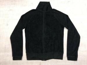 USA производства American Apparel American Apparel Zip выше Street велюр спортивная куртка Jug верх женский M чёрный 