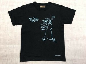 マペットショー The Muppets ミスピギー Miss Piggy 半袖Tシャツ メンズ キャラクター 人形劇 グッズ S 黒