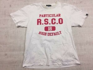 ROCKETS CO ロケッツ 名古屋発ブランド アメカジ ストリート バックプリント有 半袖Tシャツ カットソー メンズ XL 白