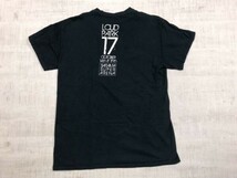 ラウドパーク LOUD PARK 2017 半袖Tシャツ GILDAN ギルダン ラウパ 音楽フェス ヘヴィメタル ロック グッズ メンズ M 紺_画像2