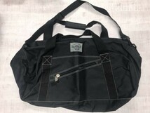 CREST PORT スポーツ アウトドア CLASSIC 80's TRROITION 2way ショルダーバッグ ボストンバッグ 旅行かばん 男女兼用 黒_画像1