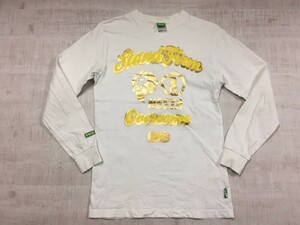 ネスタ NESTA ストリート スケート レゲエ reggae ヒップホップ hiphop ロンT 長袖Tシャツ カットソー メンズ S 白