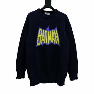 LANVIN ランバン セーター ジャンパー 男性 女性 Men's Blue Wool 中古 L JN 1