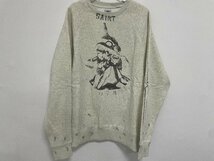 SAINT MICHAEL×SWT SH EVANGELION パーカー エヴァンゲリオン初号機 中古 M グレー■JN 1_画像1