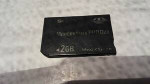 SONY メモリースティック プロ デュオ マジックゲート 2GB ソニー MEMORY STICK PRO Duo MAGIC GATE 2GB ★送料63円★