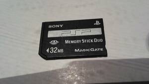 SONYプレイステーションポータブル メモリースティック デュオ マジックゲート32MB ソニーPSP MEMORY STICK Duo MAGIC GATE 32MB★送料63円