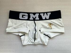 ＧＭＷ／GOOD MEN WEAR グッドメンウェア／ローライズボクサーパンツ／Mサイズ／ホワイト／廃番希少レア EGDE TOOT好きの方も是非！