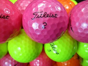 1174【特A級】タイトリスト Titleist TOUR/VELOCITY [カラーボール] 50個