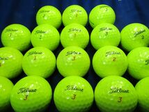 1390【特A級】タイトリスト Titleist PROV1/PROV1X [イエロー] 18個_画像2