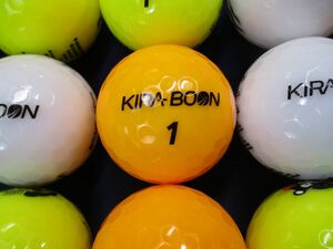 1664【特A級】Kasco KIRA-BOON ◇カラー混合ボール◇ 30個