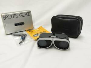 Nikon SPORTS GLASS ×3 binoculars made in Japan Nikon sport glass 3 times present condition goods 