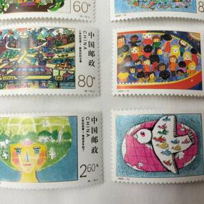 中国切手 2000-11 J 2000年 世紀の交代 新になる千年の始まり 8種完 現状品の画像3