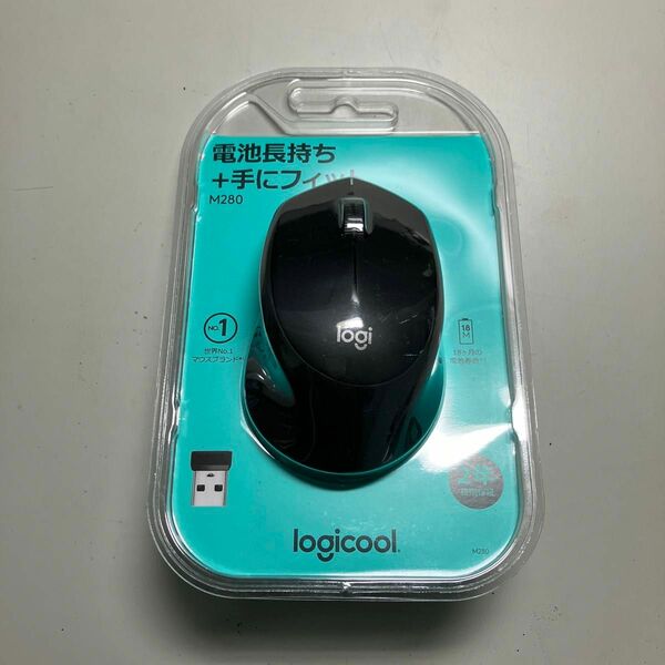 【新品同様】Logicool ワイヤレスマウス　M280