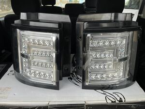 龍鬼眼テールランプ クリア LED 左右セット デリカ D:5 DELICA D5 前期　※一部不点灯あり