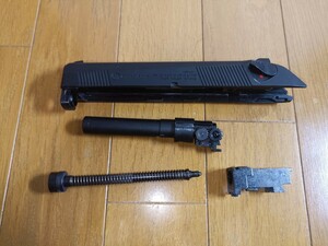 マルイ GBBハンドガン PX4用　DETONATOR製　カスタムスライド　アウターバレルセット　