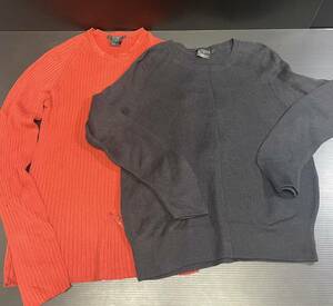 【B-11】GUCCI 2枚まとめ売り　セーター ニット 長袖 Sサイズ