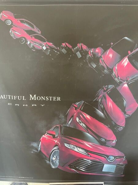 激レア!トヨタカムリフラッグポスター