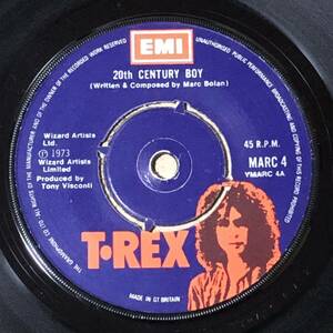 20th Century Boy UK Orig 7' Single 