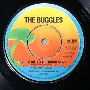 The Buggles / Video Killed The Radio Star UK Orig 7' Single 